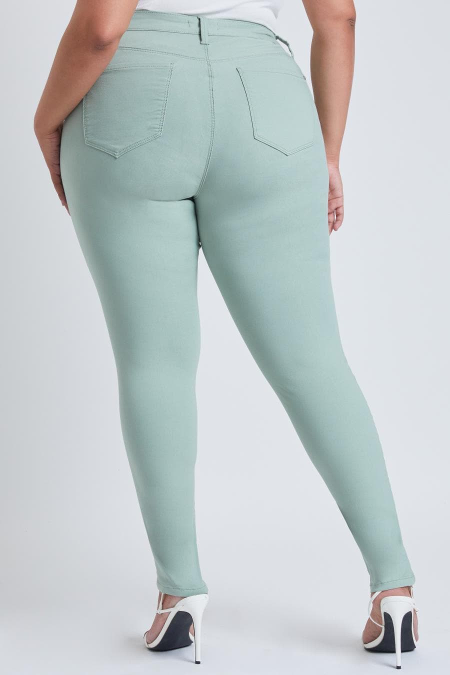 Women's Plus Hyperstretch Skinny Pants YMI JEANS